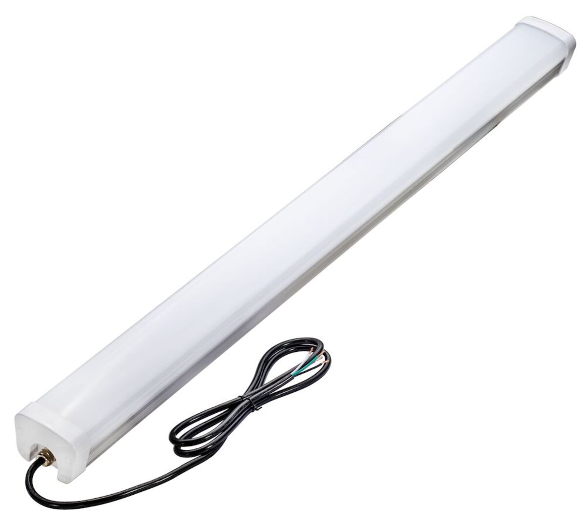 6PK 50W VAPOR PROOF 4-FT FIXTURE 4000K WITH EM