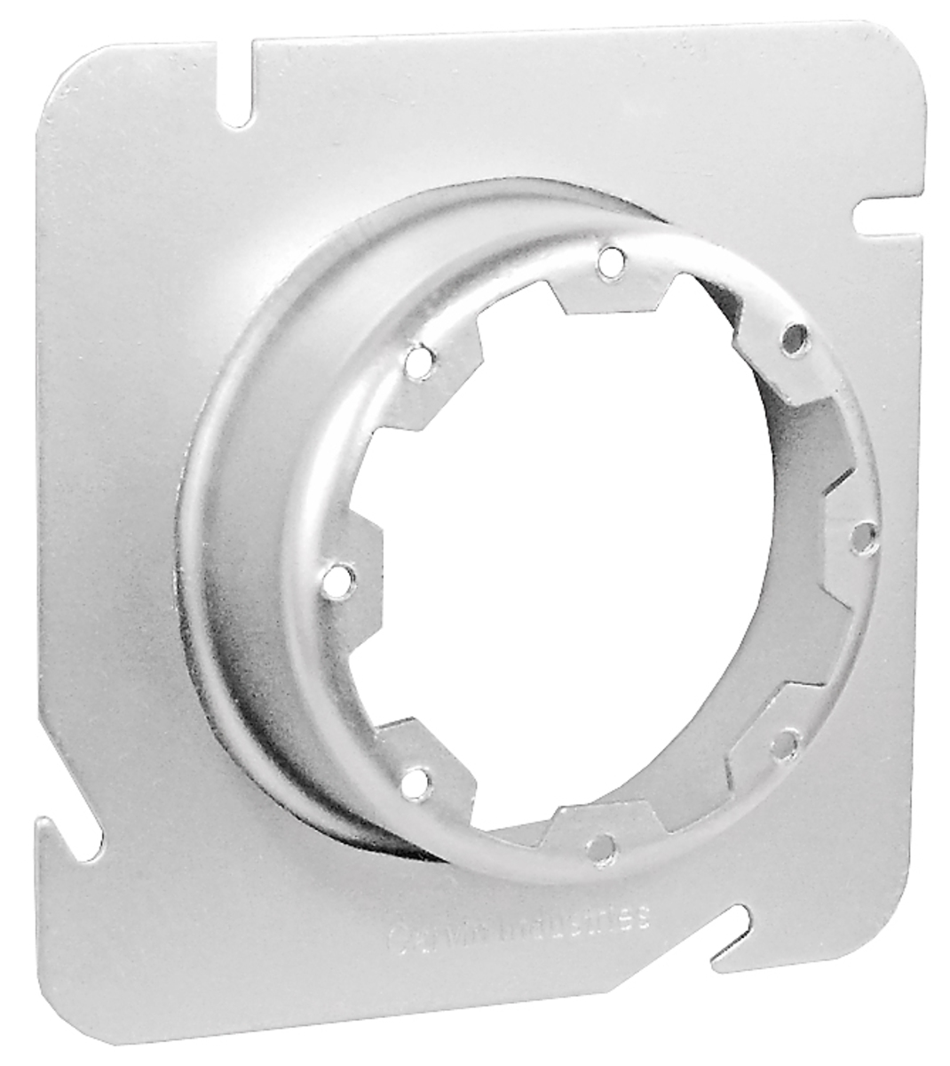 4-11/16" Square To 3-1/2" Round Perfect Fit Device Ring - Raised 3/4"