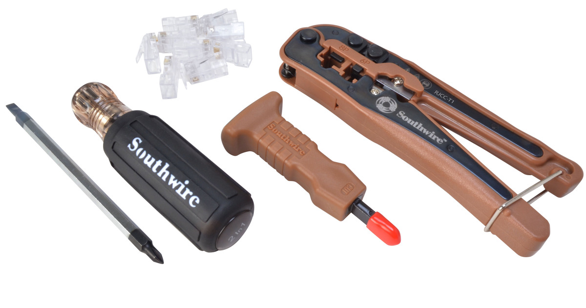 Cable outlet tool kit