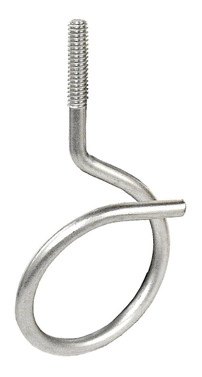 terugtrekken Onderzoek onvoorwaardelijk Bridle Ring, 2 In. Loop, 1/4-20 Machine Screw Threaded Leg | Southwire