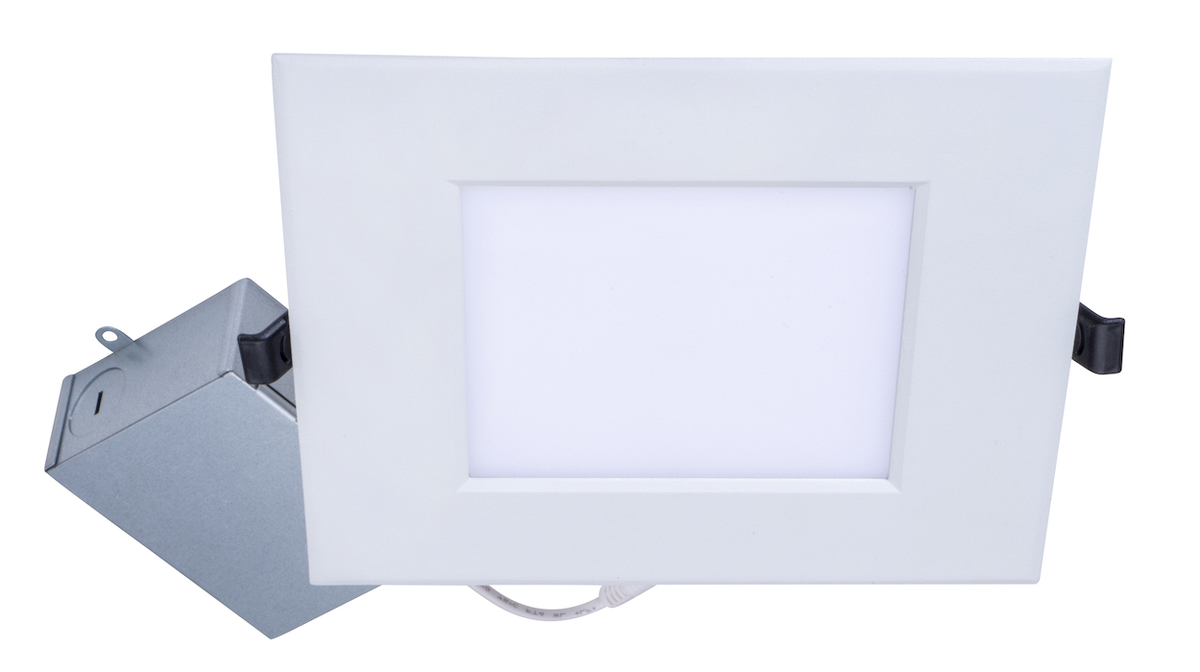 6PK 6" 5CCT SELECTABLE DOWNLIGHT 11W SQU