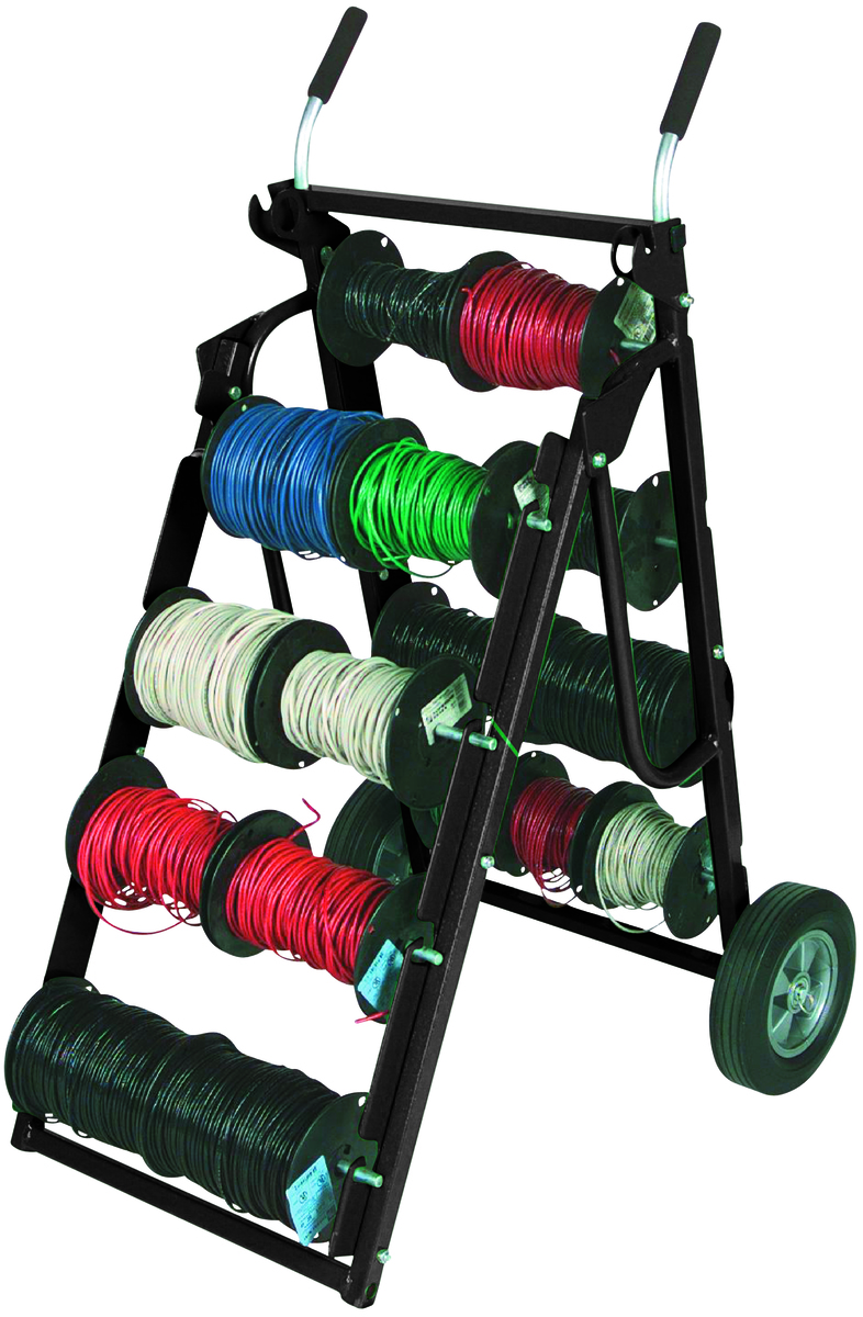 Two-Tier Wire Caddy with Tags