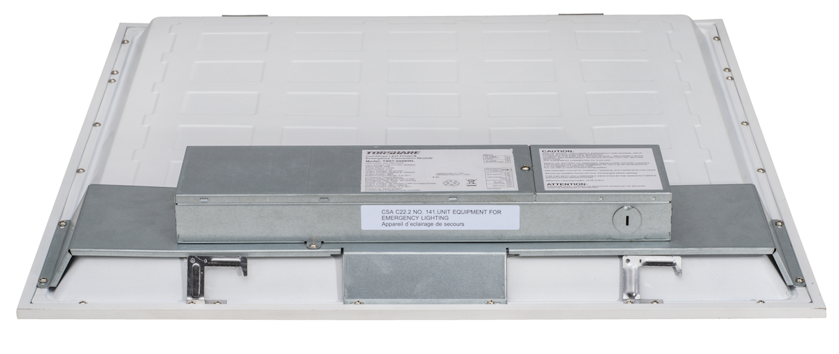 1PK 2x2 30W FLAT PANEL 4000K WITH EMERGENCY BATTERY BACKUP BACKUP 50KHr3300L 0-10V DIM 80CRI 120-277V