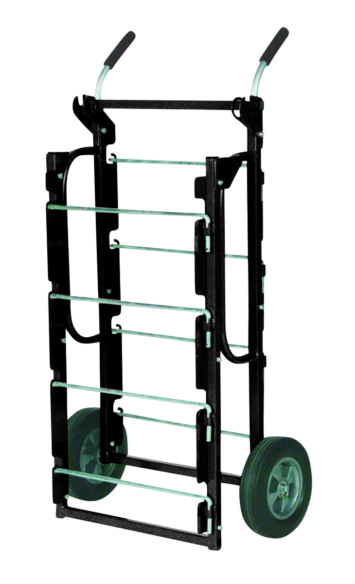 General Duty Wire Reel Caddy w/ Foldable Wire Rack