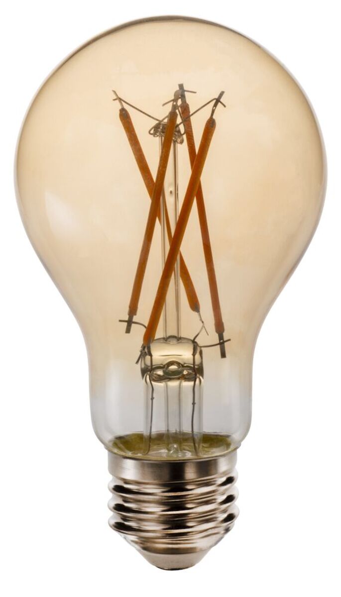 10/60PK 8W(60W) FILAMENT AMBER DIM A19