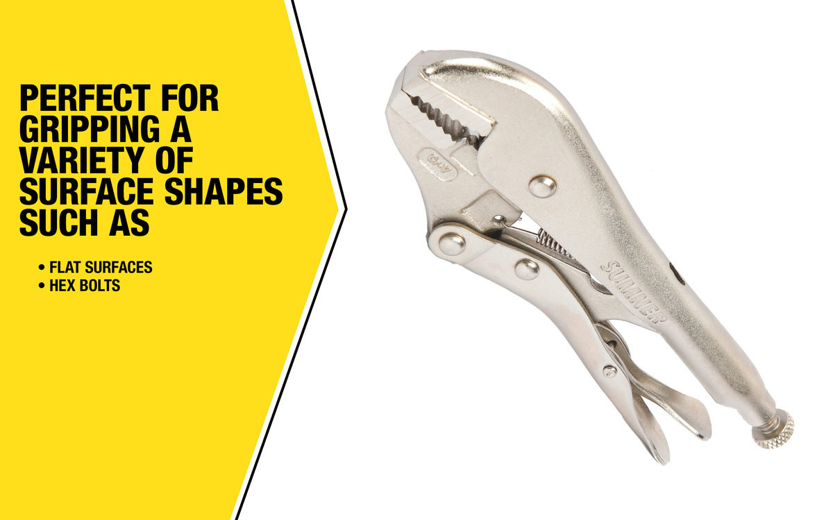 WHT, 10" STRAIGHT JAW LOCKING PLIERS