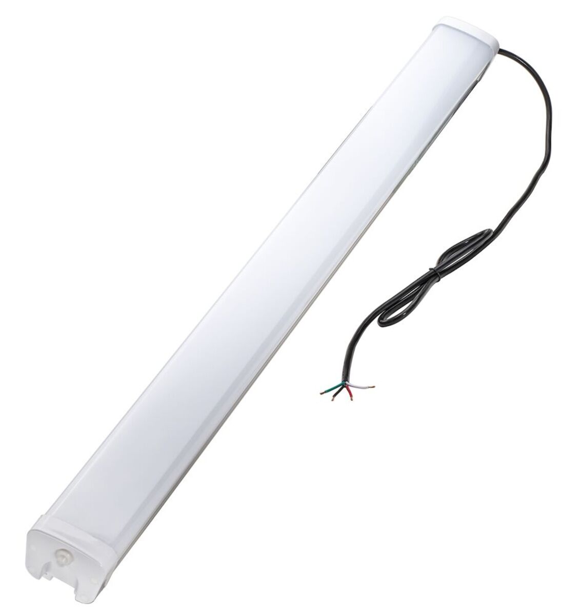 6PK 50W VAPOR PROOF 4-FT FIXTURE 5000K WITH EM