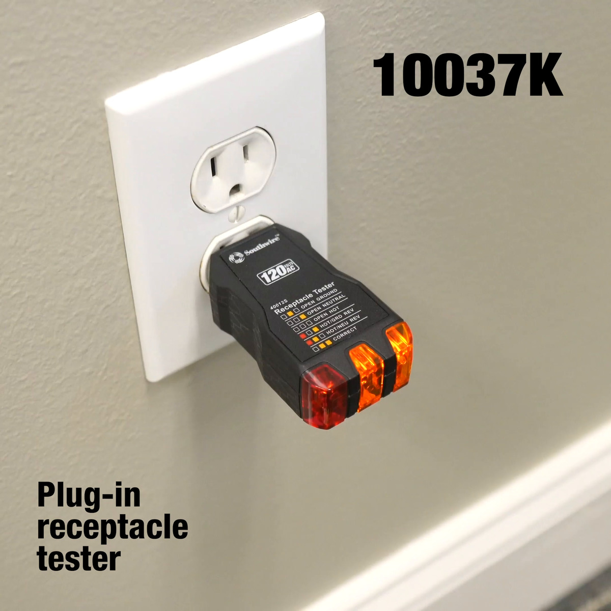 Test Kit with Multimeter, Non-Contact Volt Tester, Receptacle