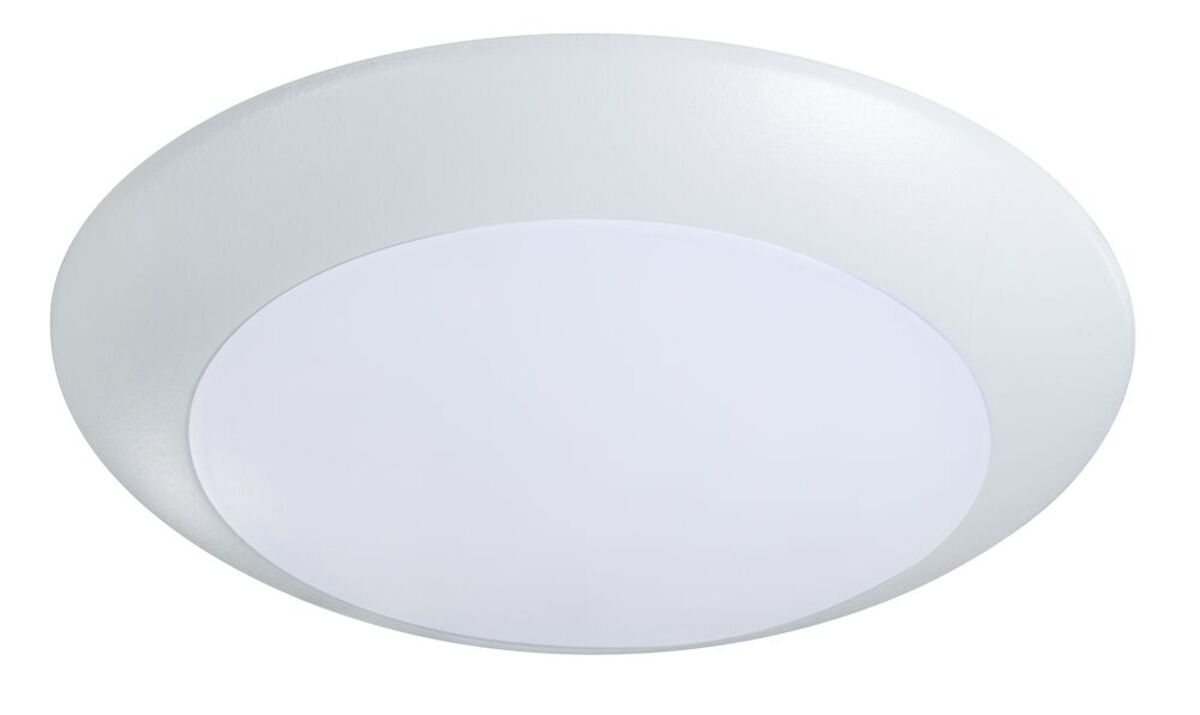 8PK 6" 15W 5CCT SELECT DISK LIGHT WH