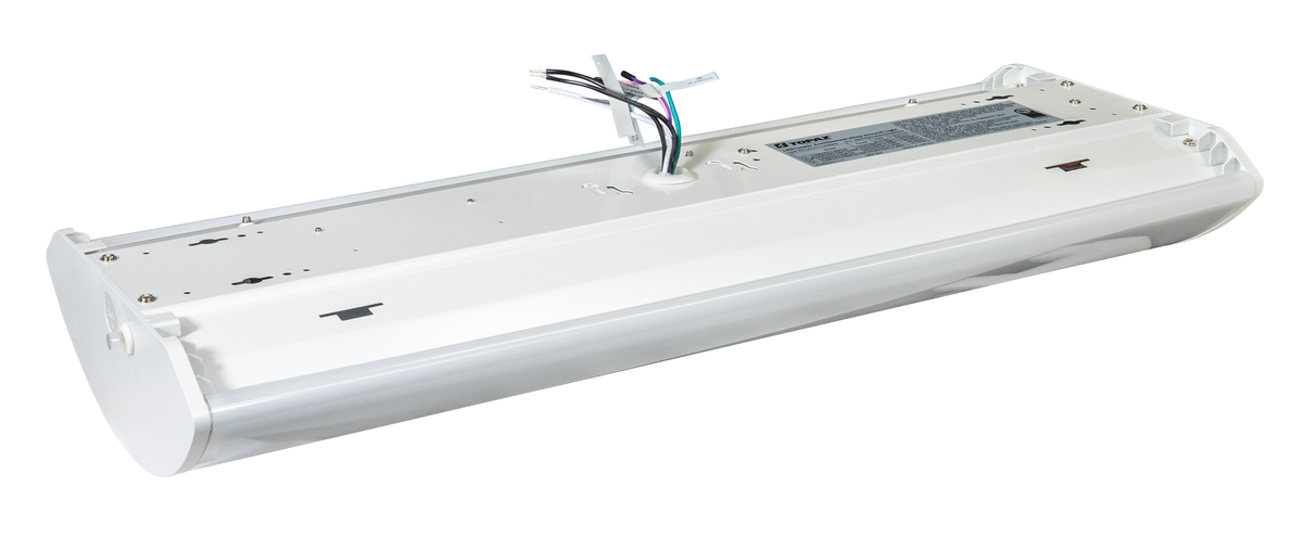 2' LED Architectural Wrap, 25W, Power and CCT selectable, Dimmable, Emergency Battery Backup