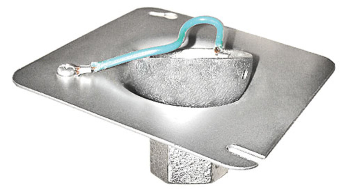 4" Square Safety Ground Swivel Fixture Hanger