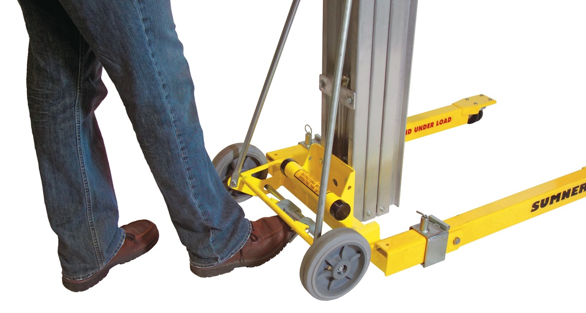 2412 ELEVADOR PARA CONTRATISTAS DE 12FT Y 400LBS
