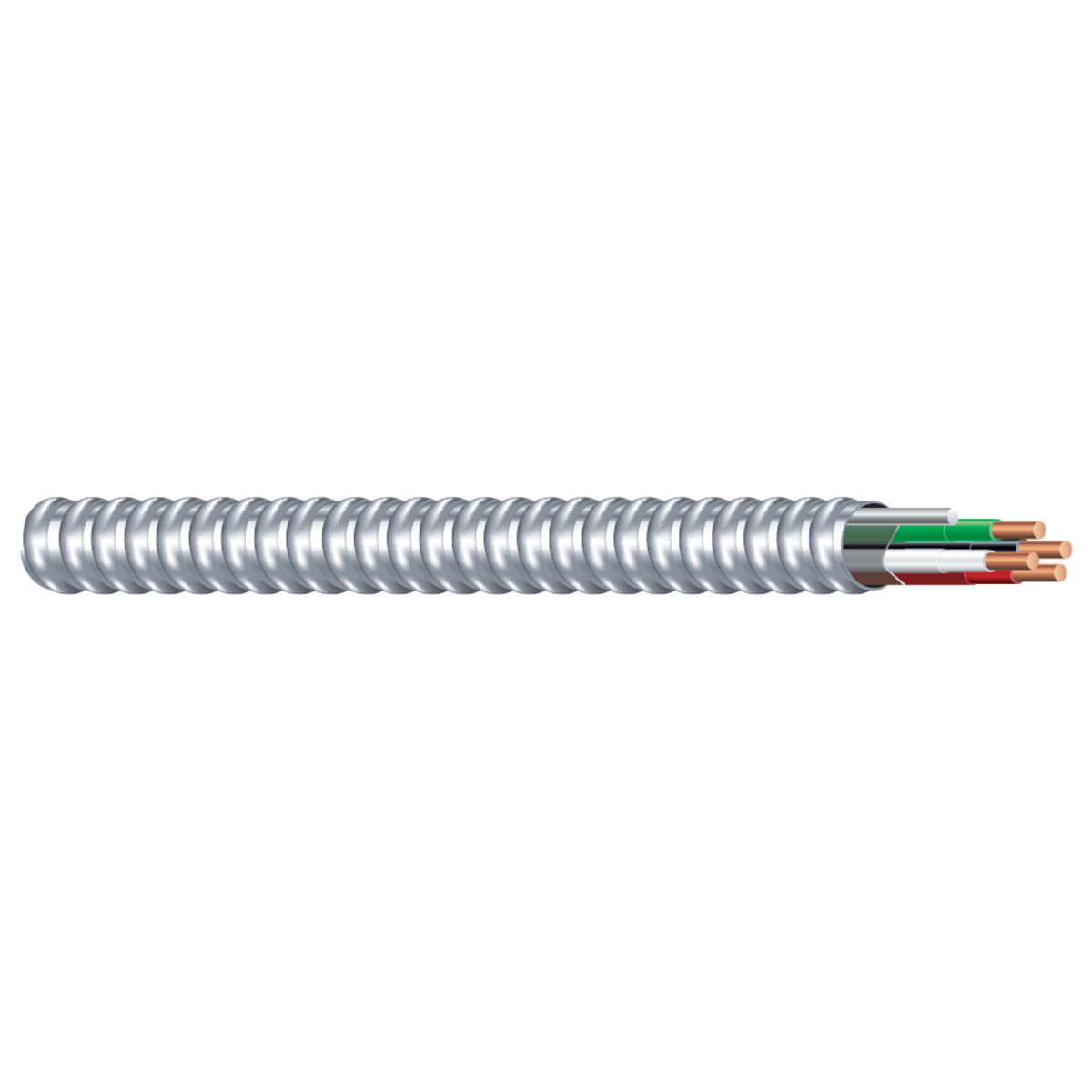250 ft. 12-3 Black, White and Green Cabled Solid THHN Cable