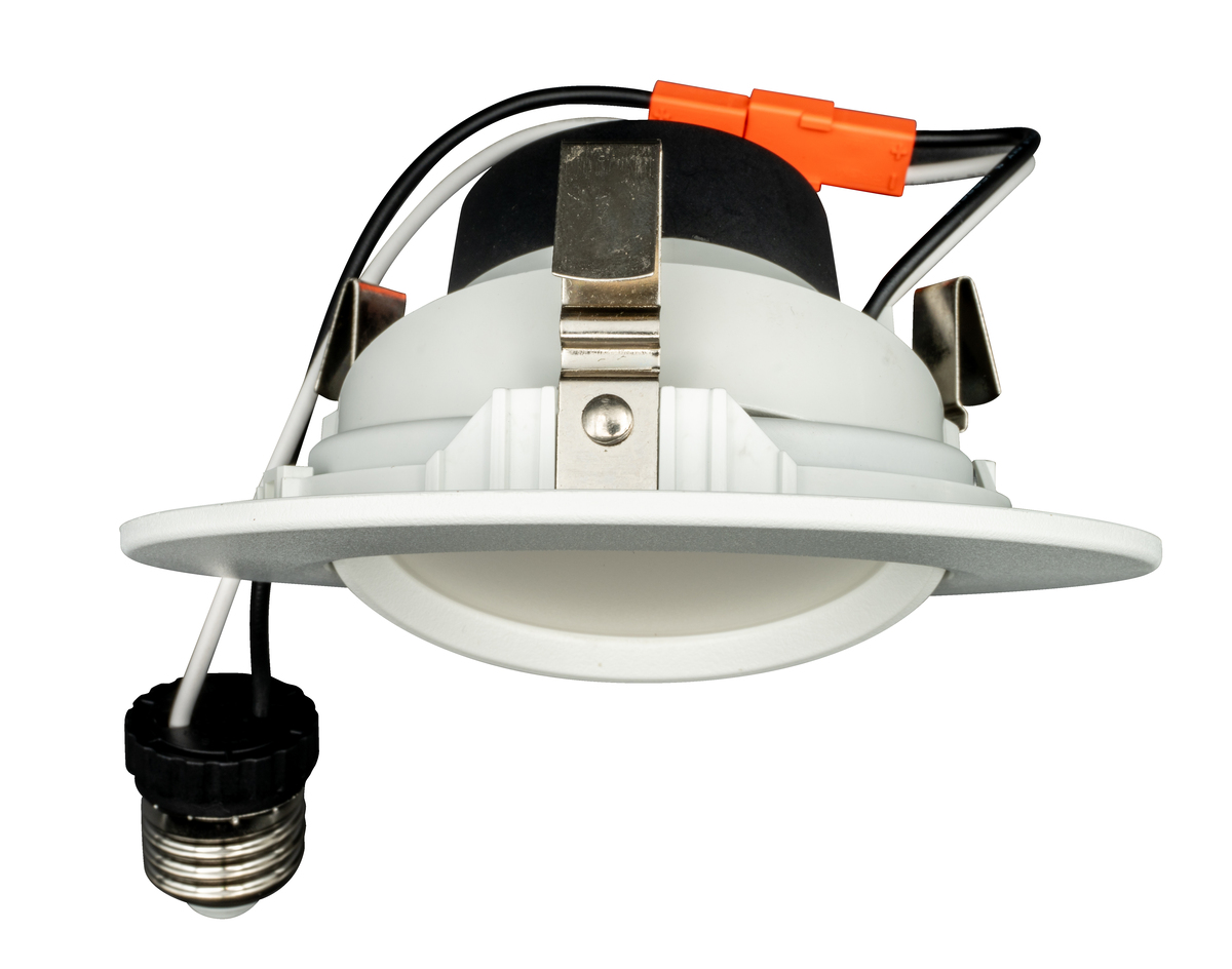 12PK LED 4" ADJUSTABLE 6.5W RECESSED SMOOTH TRIM-CCT SELECTABLE