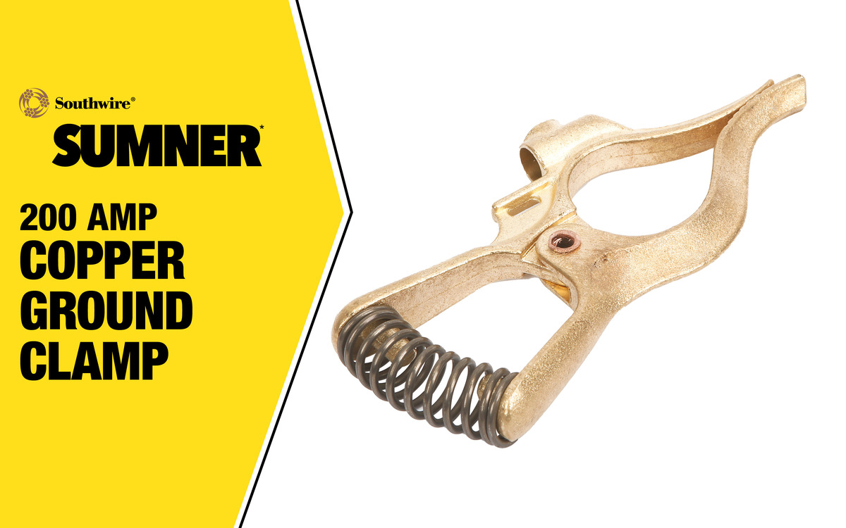 WHT, 200 AMP CU GND CLAMP