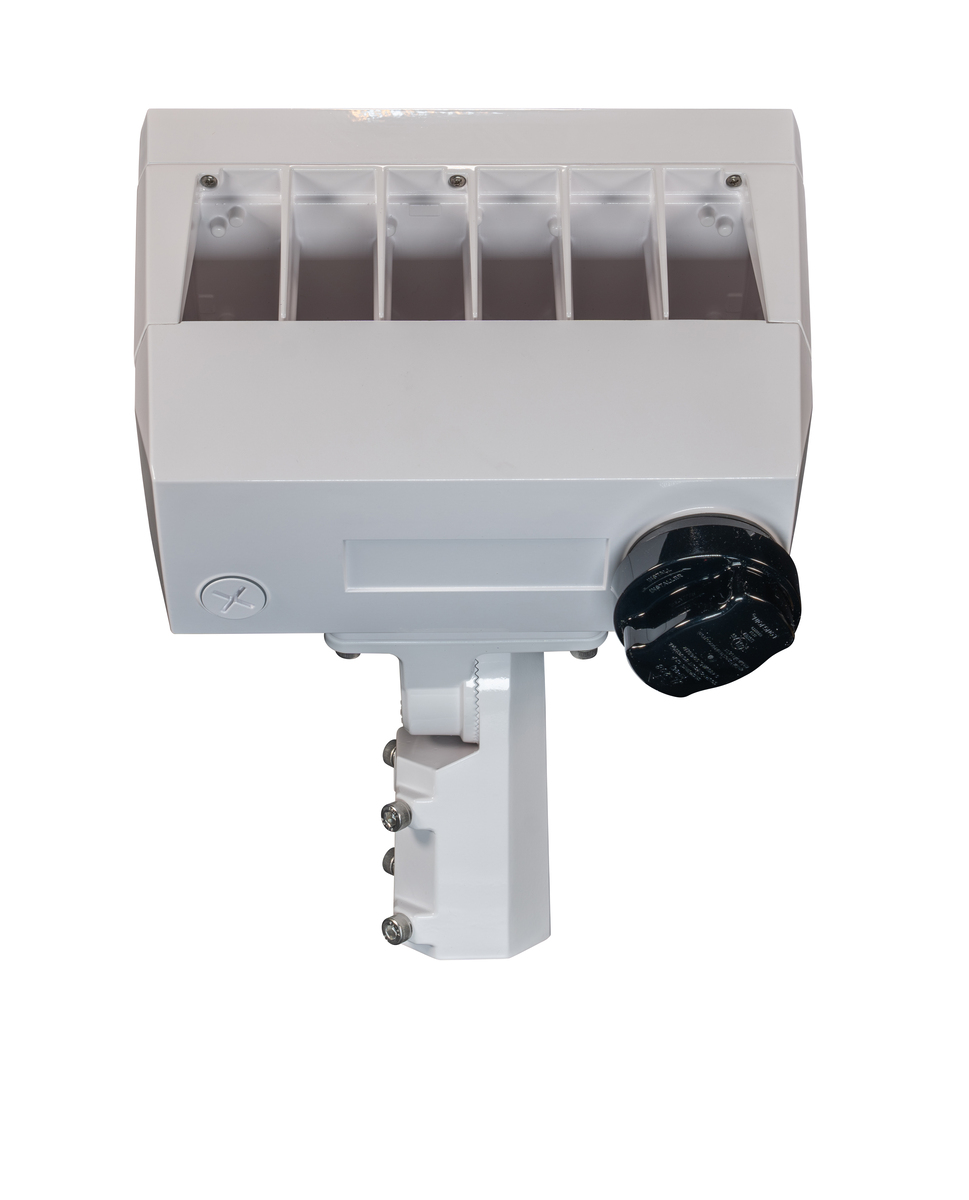 Luz de inundación seleccionable Power & CCT de 120W/150 W/200 W, acabado blanco