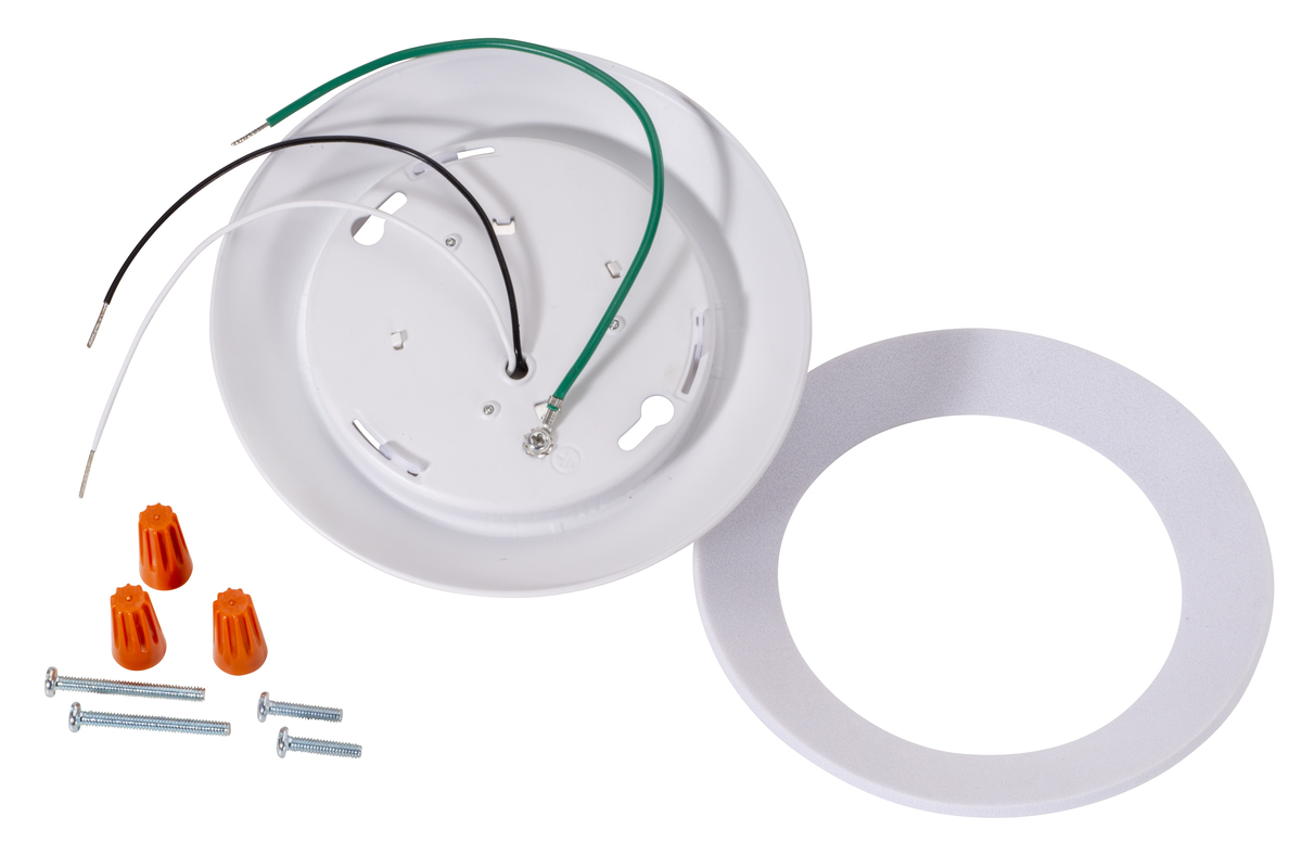 24PK 4" 11W DISK LIGHT 4000K WHITE 50,000Hr 800L 120V 90CRI DIMS TO 10%