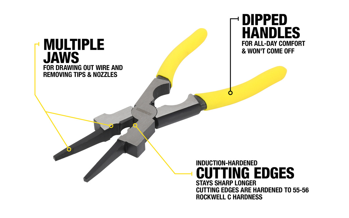 WHT, 8" MIG PLIERS