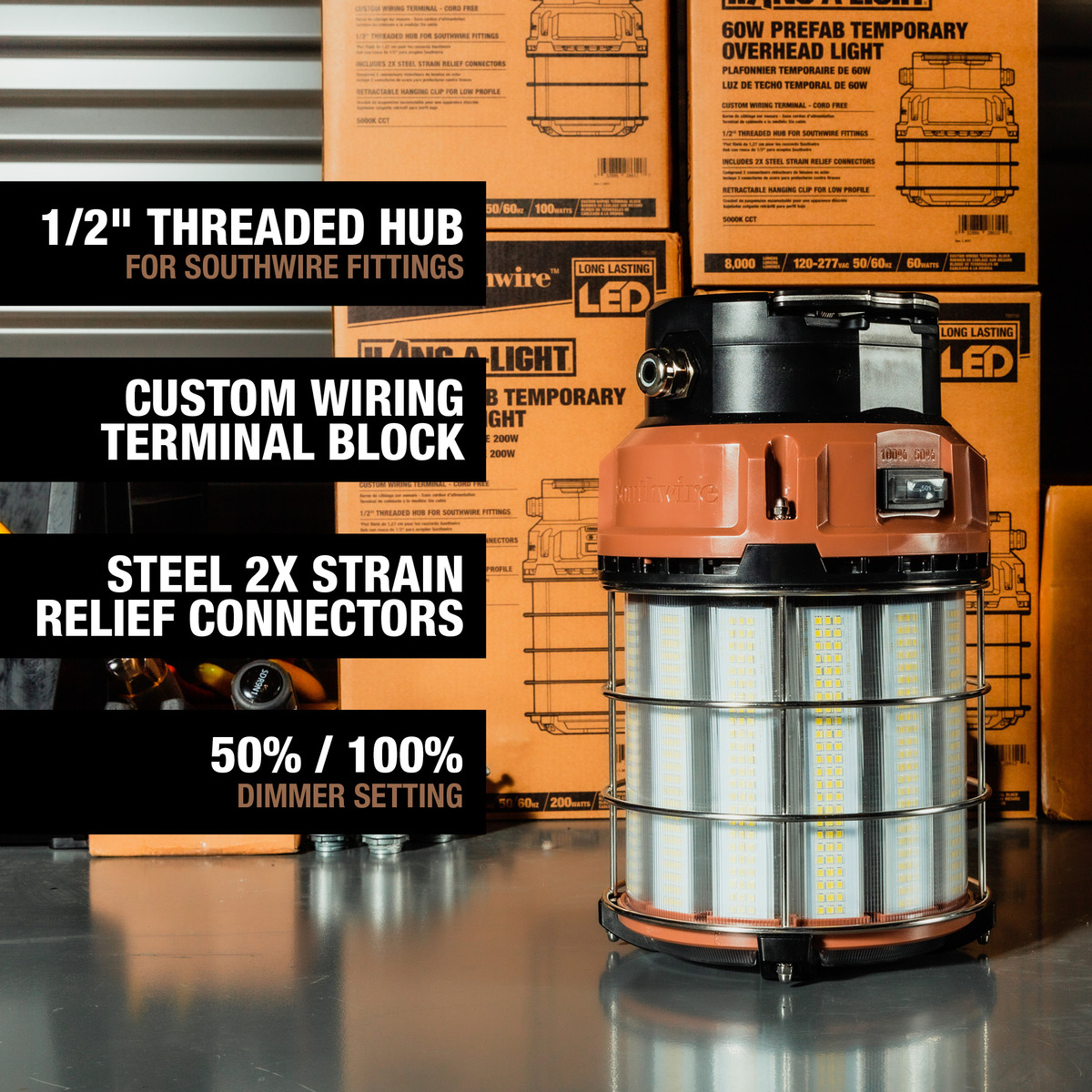 150W PREFAB LED OVERHEAD