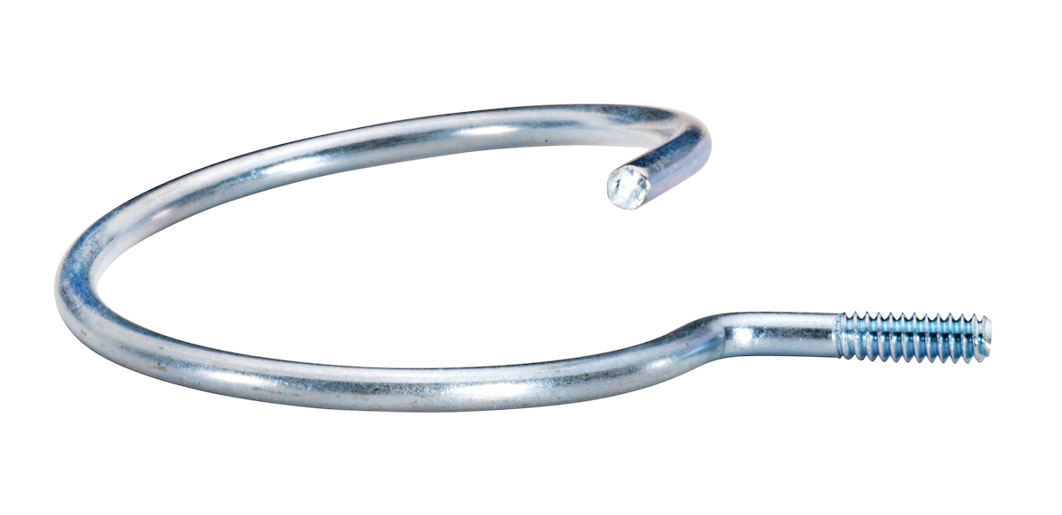 1.5 Diameter Steel Bridle Ring - Threaded