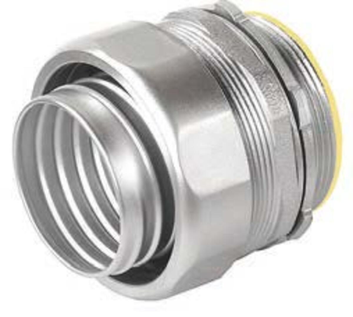 1" Liquid-Tight Connector, Straight - Stainless Steel
