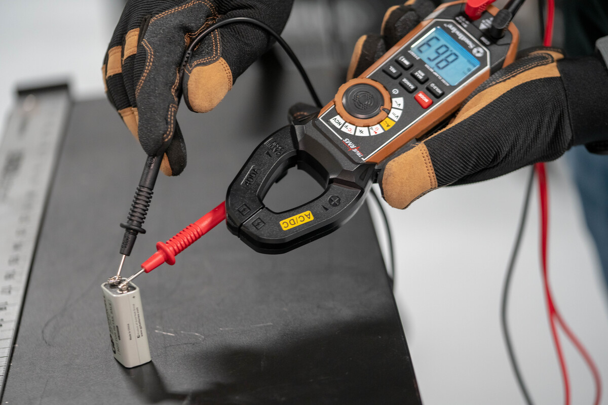 400A AC/DC Clamp Meter with True RMS, Built-In NCV, Worklight, and Third-Hand Test Probe Holder