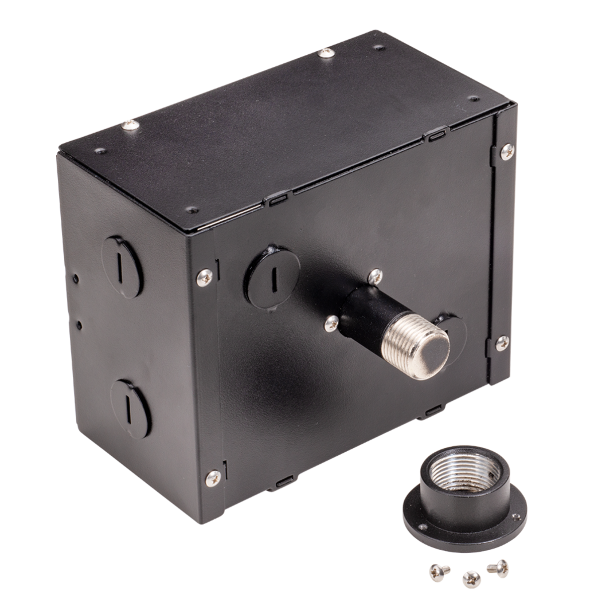 20PK BLACK J-BOX FOR 3/4" NPT PENDANT FOR USE W/ LED ROUND HIGH BAY 1/2"