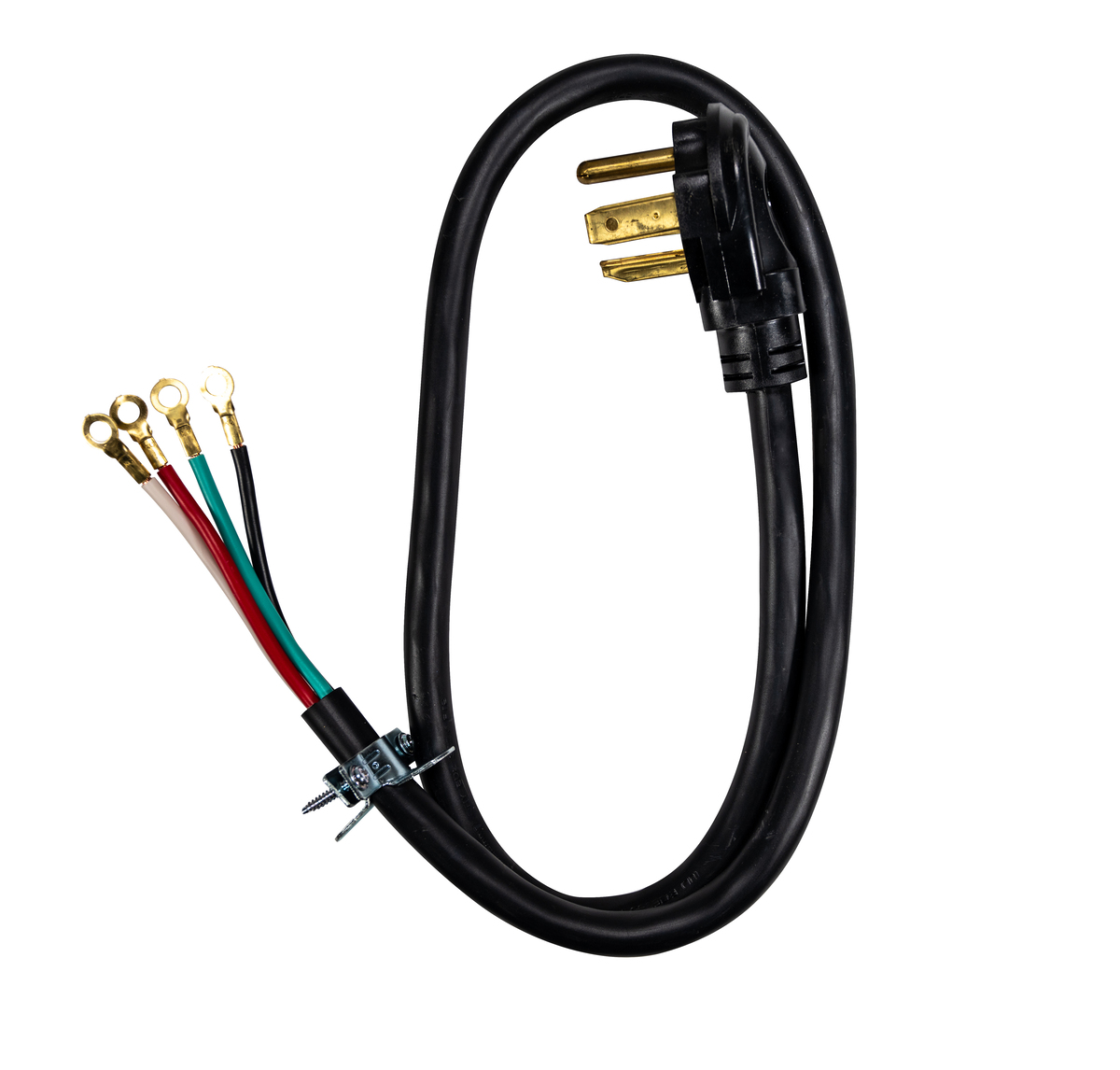 SOUTHWIRE, REPLACEMENT CORD 10/4 SRDT ROUND 4' BLACK 30 AMP NEMA 14-30PDRYER CORD