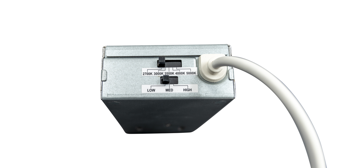6PK 6" POWER & CCT SELECTABLE COMMERCIAL DOWNLIGHT- REMOTE DRIVERSMOOTH TRIM12/16/24W1,100/1,500/2,000L2700K/3000K/3500K/4000K/5000K120-277V 90CRI DIMMABLE