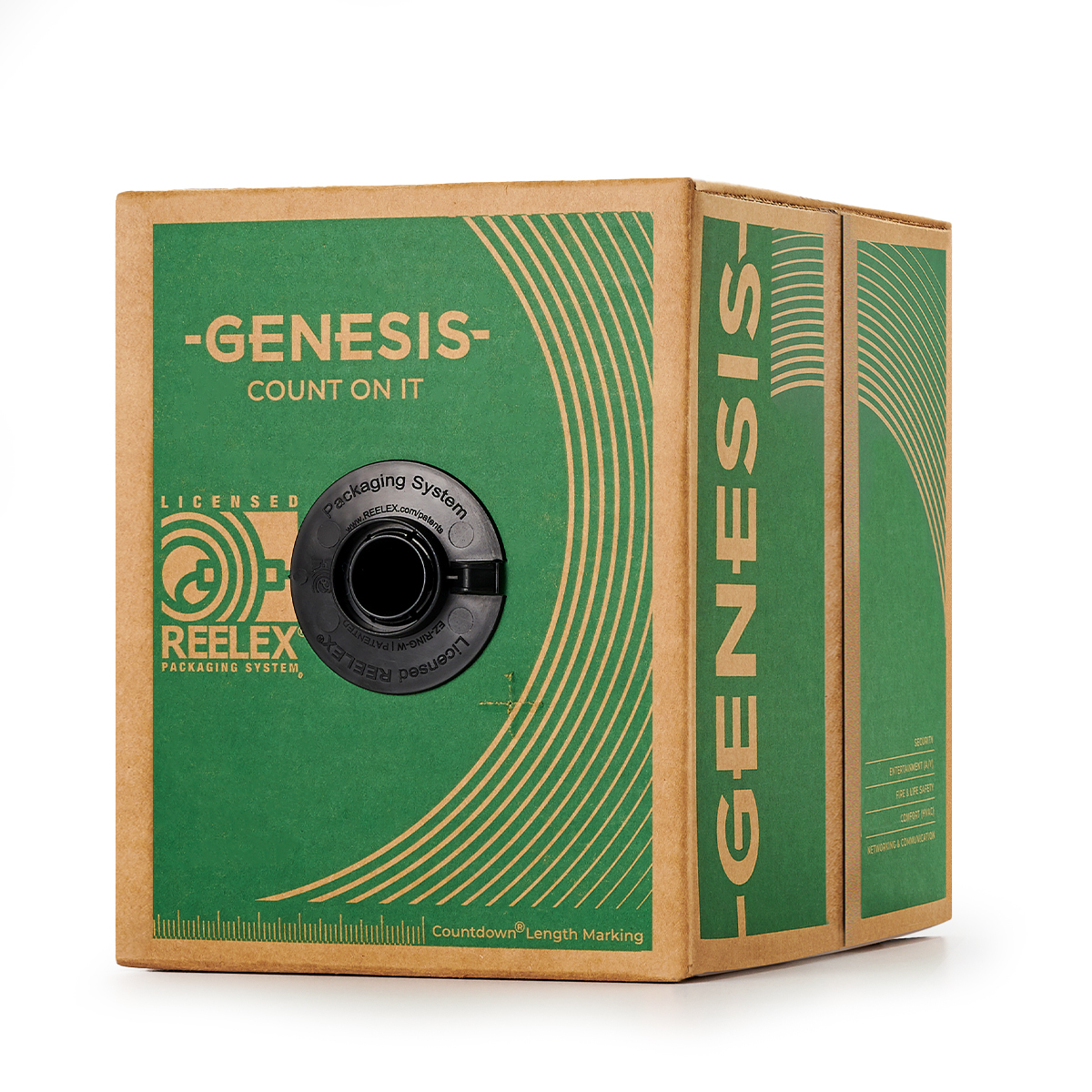 22 SOL 2/C CU CMR/FT4 WHITE GEN 1000 FT
