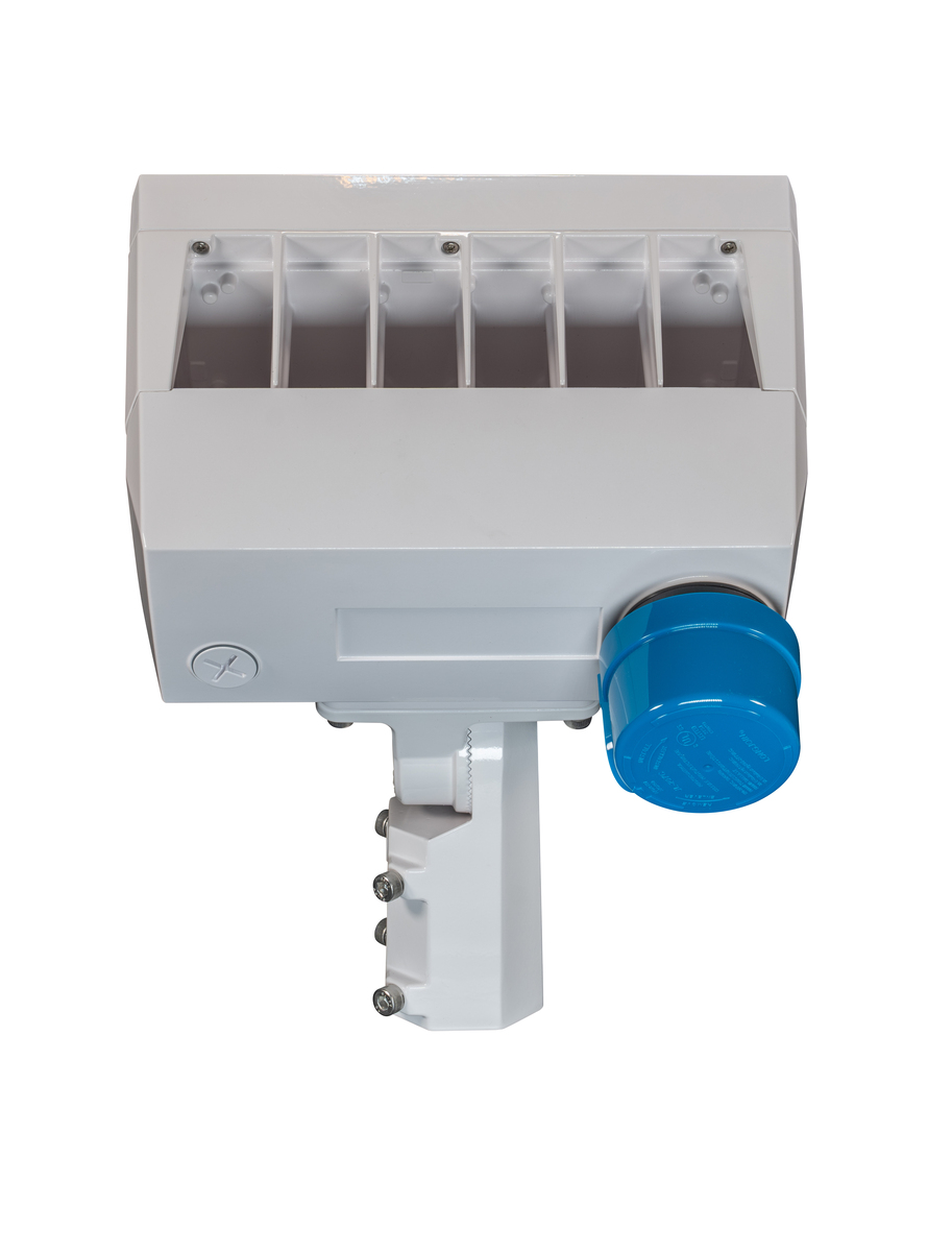 Luz de inundación seleccionable Power & CCT de 120W/150 W/200 W, acabado blanco