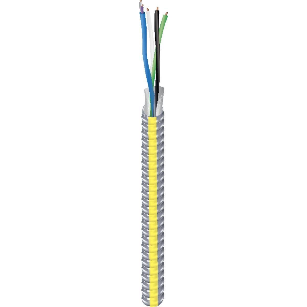 Light-to-Moderate Flex Control Cable, 16 AWG, 2 ConductorUL 2587,  Unshielded, Gray