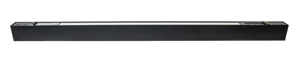 12PK 4FT 50W POWER & CCT SELECTABLE ARCHITECTURAL LINEARSTRIP-DIRECT/INDIRECT LIGHT-BLACKWITH EMERGENCY BATTERY BACKUP30/40/50W 3,840/5,040/6,100 LUMENS3500K/4000K/5000K 120-277VDIMMABLE 0-10V