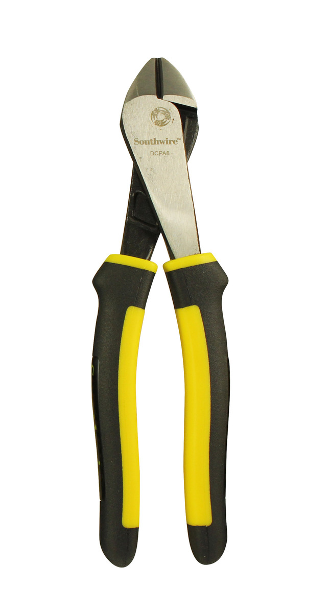 Southwire Angled Head High-Leverage 8-in Diagonal Cutting Pliers Southwire Angled Head High-Leverage 8-in Diagonal Cutting Pliers