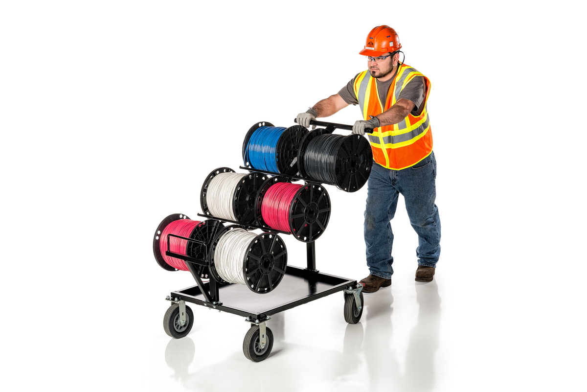 Wire Wagon® 530, Large Spool Cart