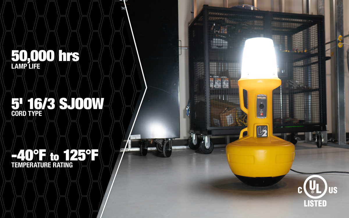WOBBLELIGHT V2 150W LED WORK LIGHT