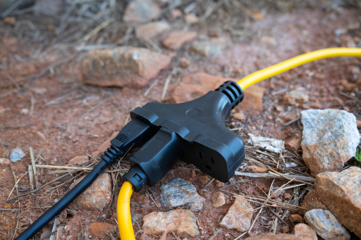 CABLE TRICABLE DE LÍNEA DE 50FT, 120V/15 A, CABLE DE 12/3