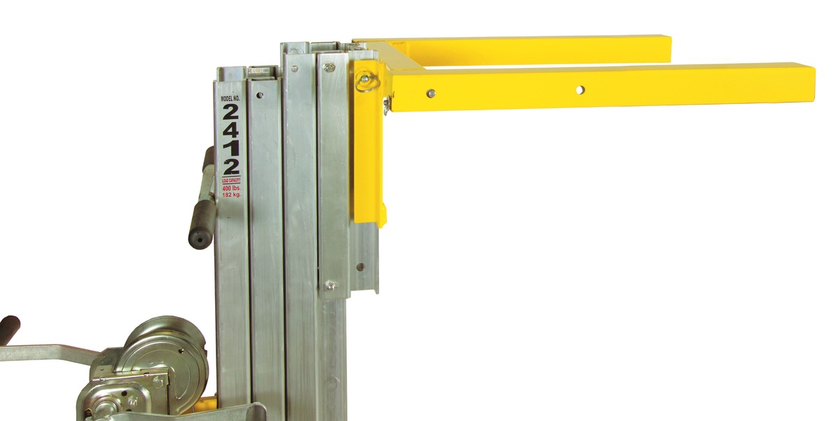 2412 ELEVADOR PARA CONTRATISTAS DE 12FT Y 400LBS