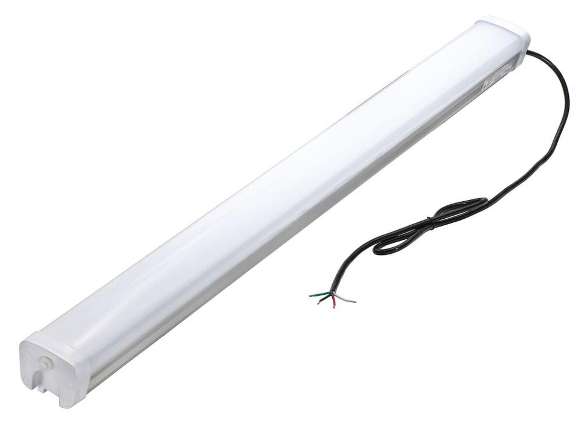 6PK 50W VAPOR PROOF 4-FT FIXTURE 5000K WITH EM