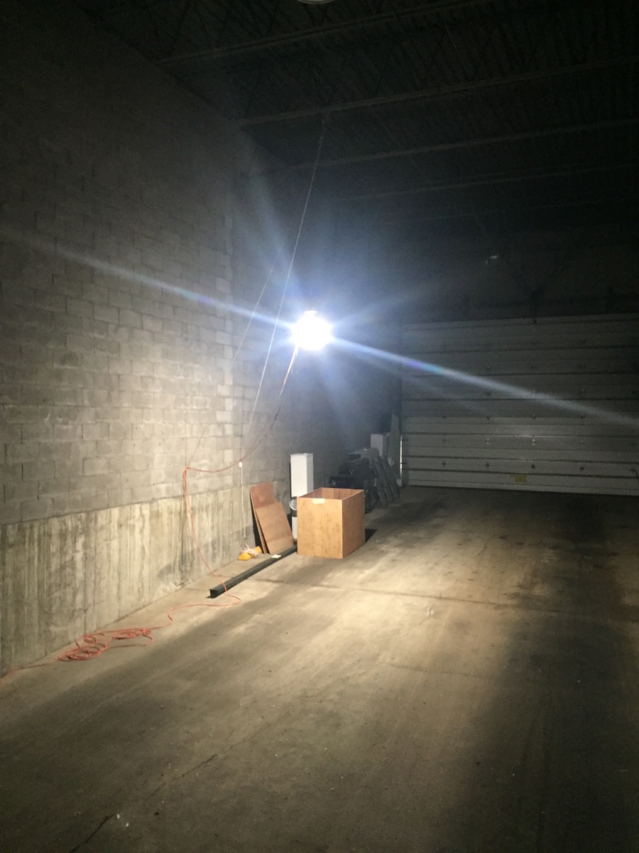 Hang-A-Light 120W Long Neck LED Temporary Light Fixture
