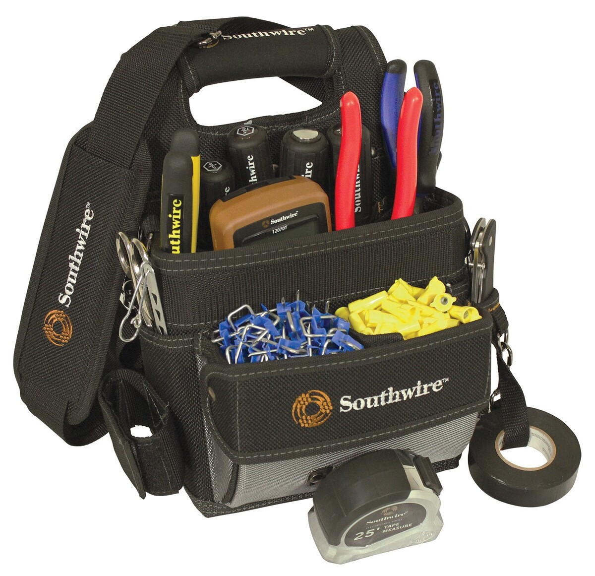 Southwire Tools Equipment Bagesp Electricians Shoulder Pouch Tool Carrier for sale online 