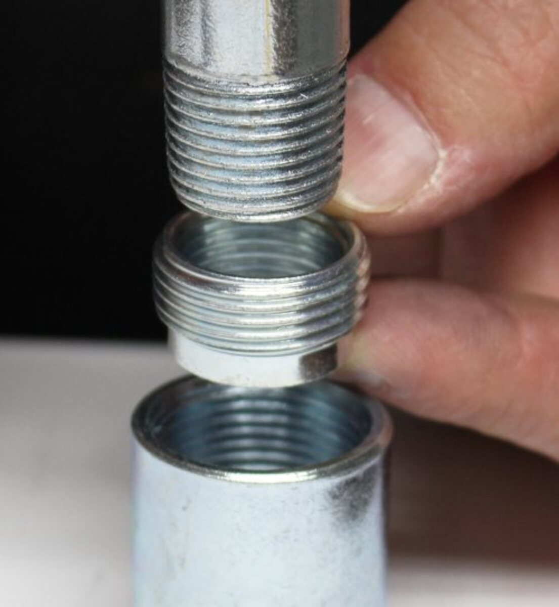 2" x 1" Rigid Reducing Bushing - Stainless Steel