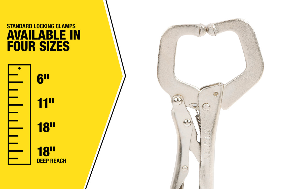 WHT, 18" LOCKING CLAMP