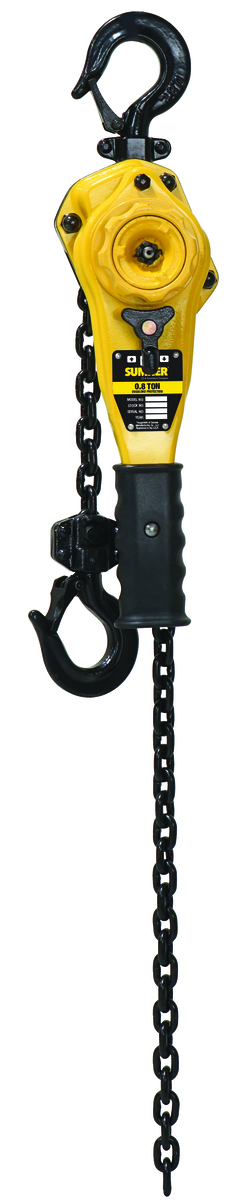 .8 Ton lever Hoist with 05 ft. chain fall and overload protection