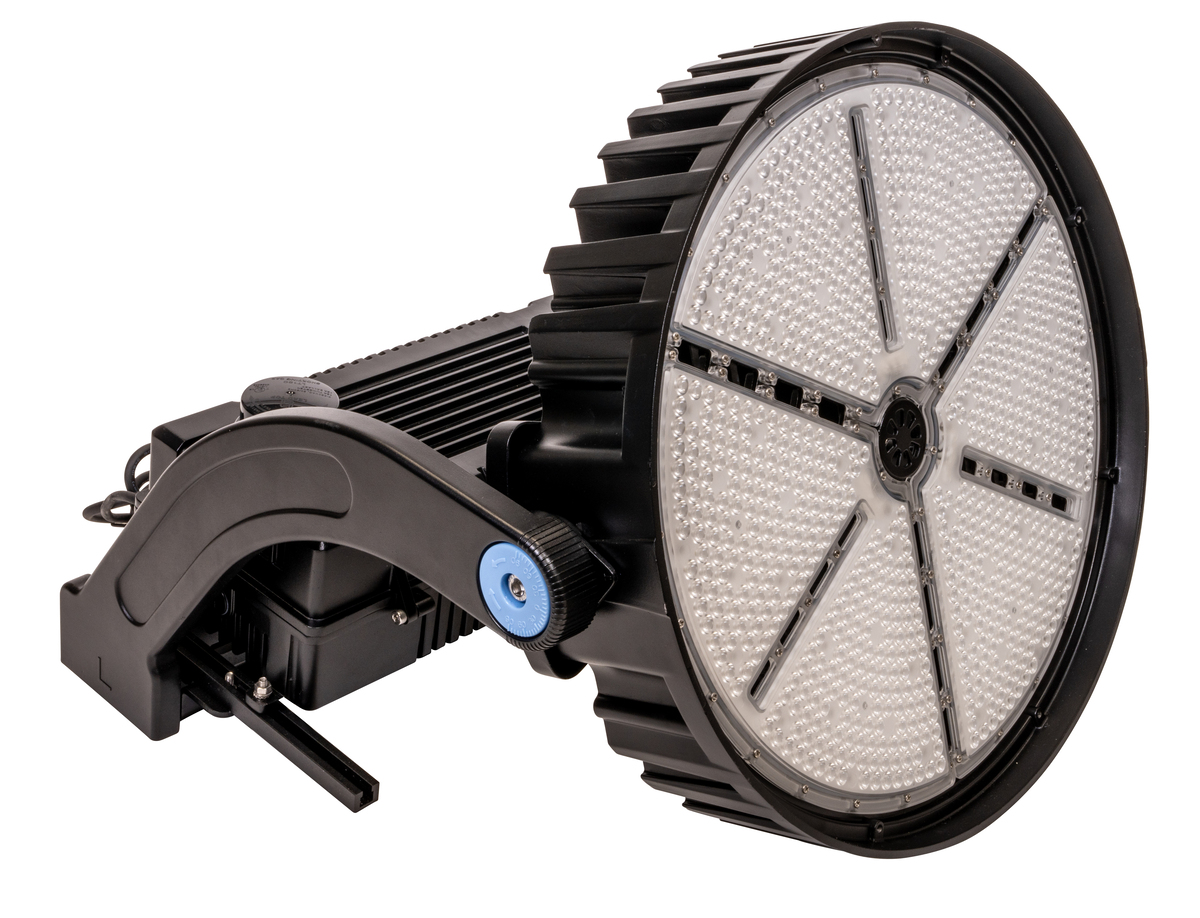 1PK BLACK 750W POWER & CCT SELECTABLE SPORT LIGHT 120-277V450W/500W/750W72,000/77,500/112,500L1,800W/2,000W/3,000W HID REPLACEMENT