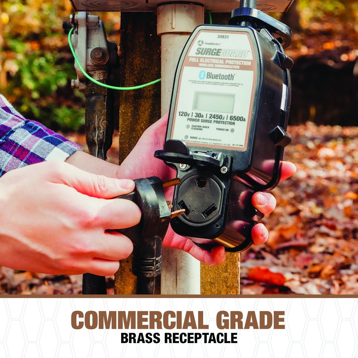 Surge Guard 50 Amp Portable Surge Guard with Wireless Communication