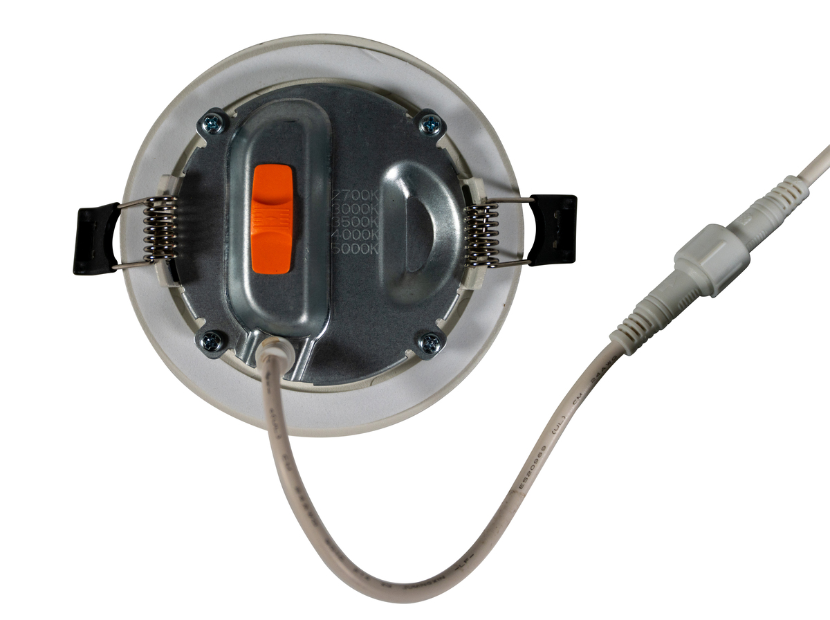 8PK 3" 7W 5CCT SELECT DOWNLIGHT2700K/3000K/3500K/4000K/5000K120V 580L 90CRI DIMMABLE