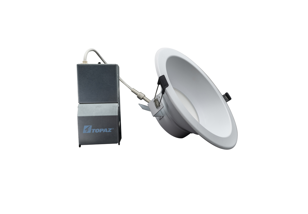 6PK 8" POWER & CCT SELECTABLE COMMERCIAL DOWNLIGHT- REMOTE DRIVERSMOOTH TRIM16/22/30W1,500/2,000/2,500L2700K/3000K/3500K/4000K/5000K120-277V 90CRI DIMMABLE