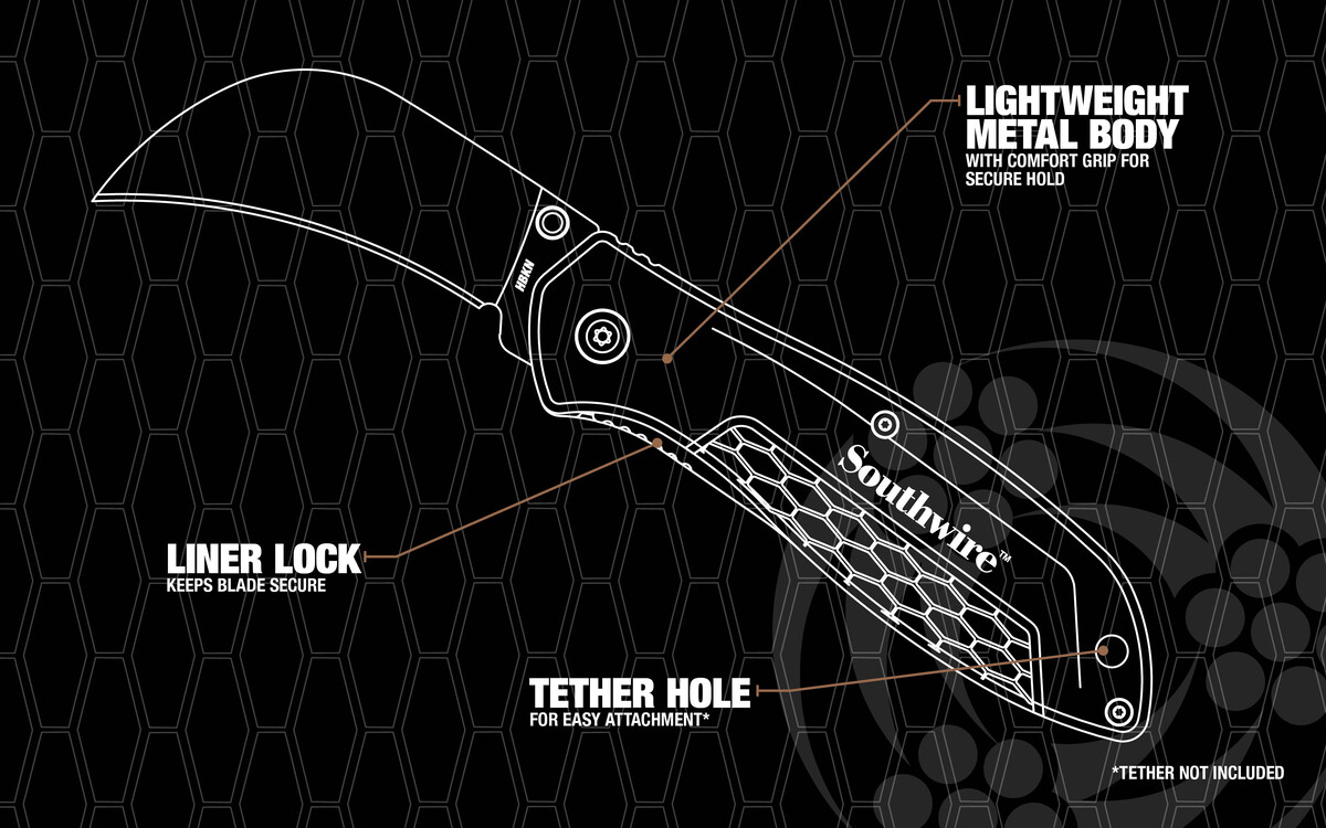 HBKN, FOLDING KNIFE HAWKBILL | Southwire HBKN, FOLDING KNIFE HAWKBILL | Southwire