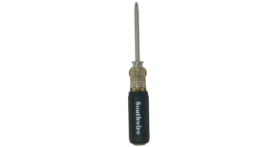 Southwire 1/4-in Cab Tip Screwdriver 6-in Round Shank Southwire 1/4-in Cab Tip Screwdriver 6-in Round Shank